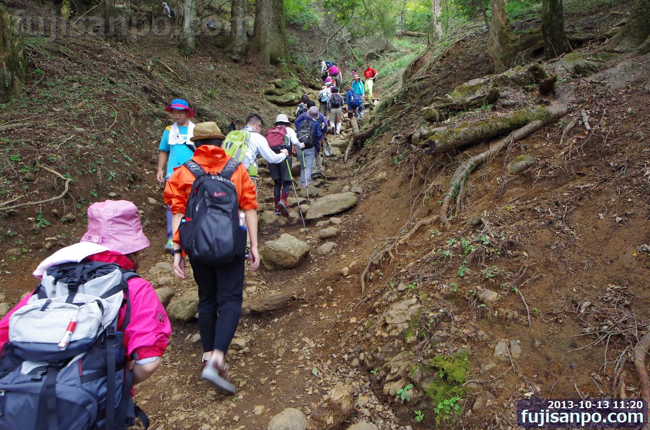 富士登山のためのトレーニング 富士さんぽ